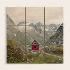 Mint Hut Wood Wall Art Gallery Image 1