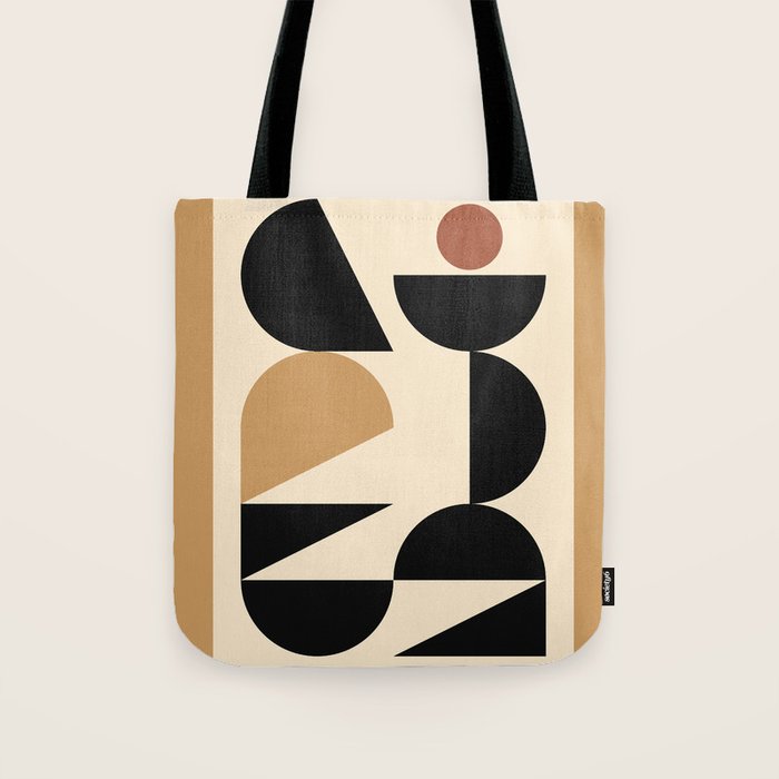 Modern geometric shapes 46 Tote Bag Gallery Image 1