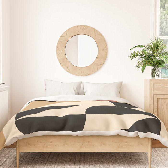 Modern geometric shapes 46 Duvet Cover Gallery Image 3