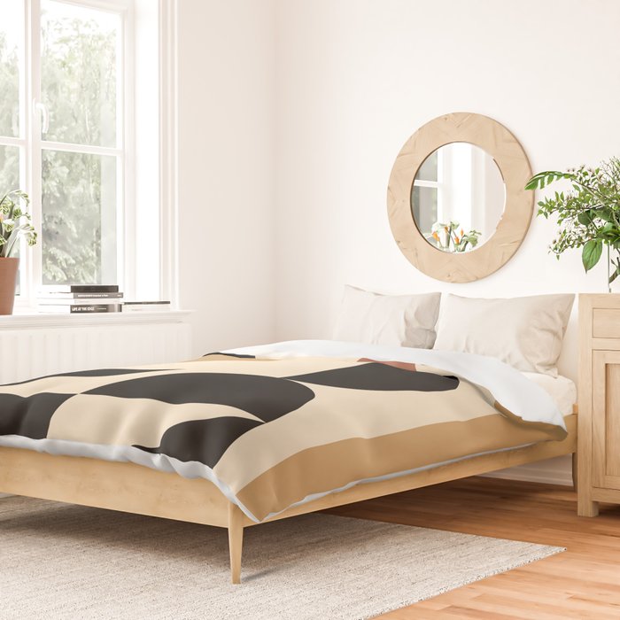 Modern geometric shapes 46 Duvet Cover Gallery Image 2