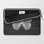 Butterfly in Black Laptop Sleeve Gallery Image 2