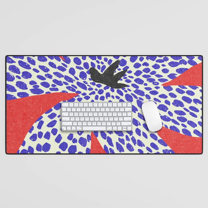 Paris Flower Market\ Modern art Desk Mat Gallery Image 1