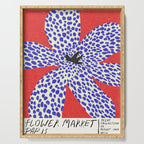 Paris Flower Market\ Modern art Serving Tray Gallery Image 1