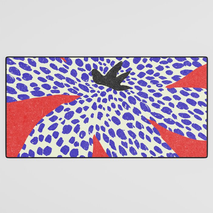 Paris Flower Market\ Modern art Desk Mat Gallery Image 3