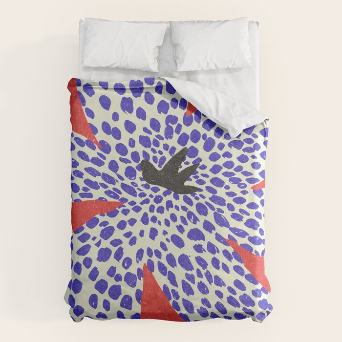 Paris Flower Market\ Modern art Duvet Cover Gallery Image 6
