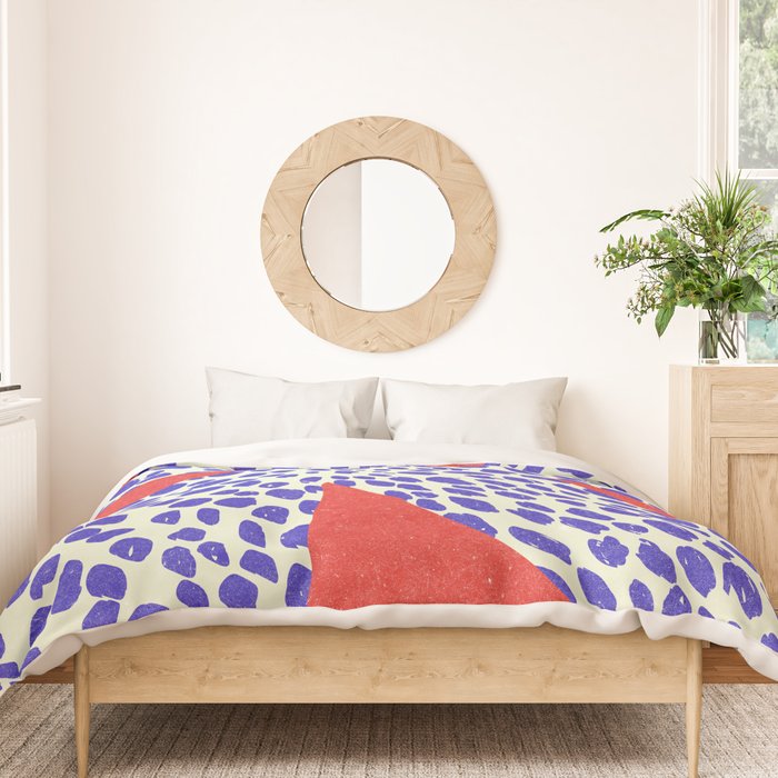 Paris Flower Market\ Modern art Duvet Cover Gallery Image 3