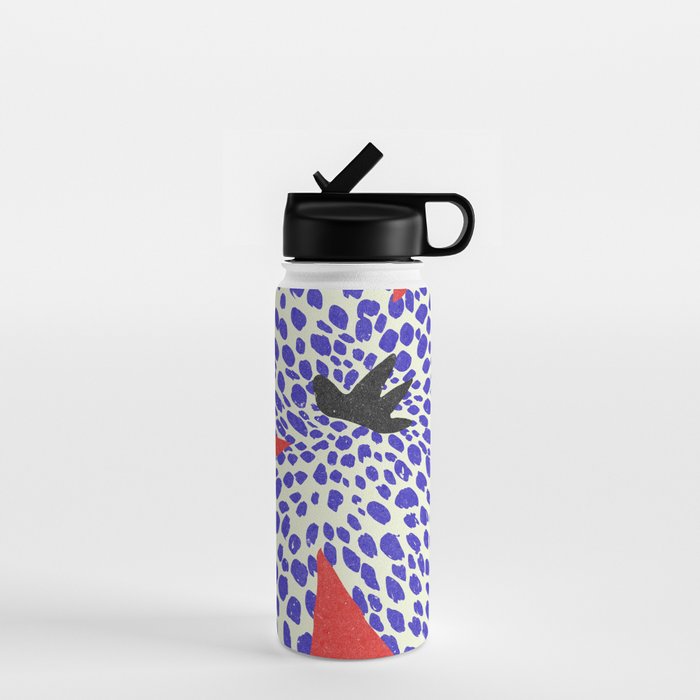 Paris Flower Market\ Modern art Water Bottle Gallery Image 1