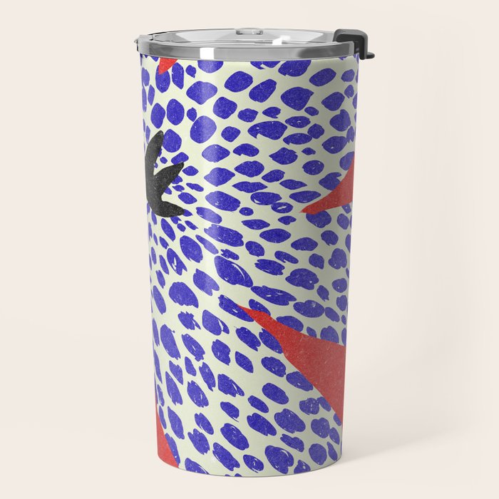 Paris Flower Market\ Modern art Travel Mug Gallery Image 2