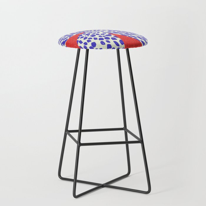Paris Flower Market\ Modern art Stool Gallery Image 1