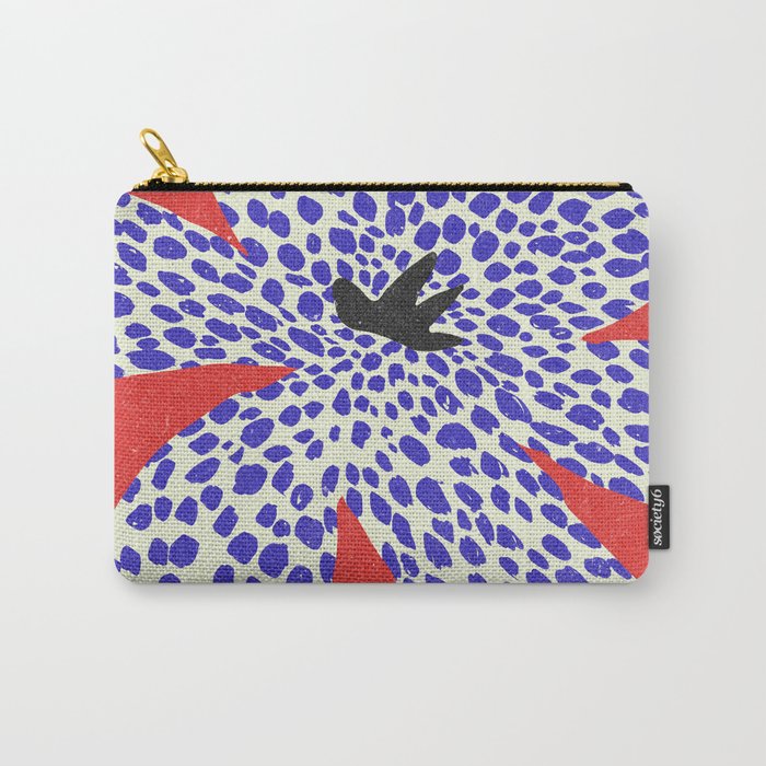 Paris Flower Market\ Modern art Carry All Pouch Gallery Image 1