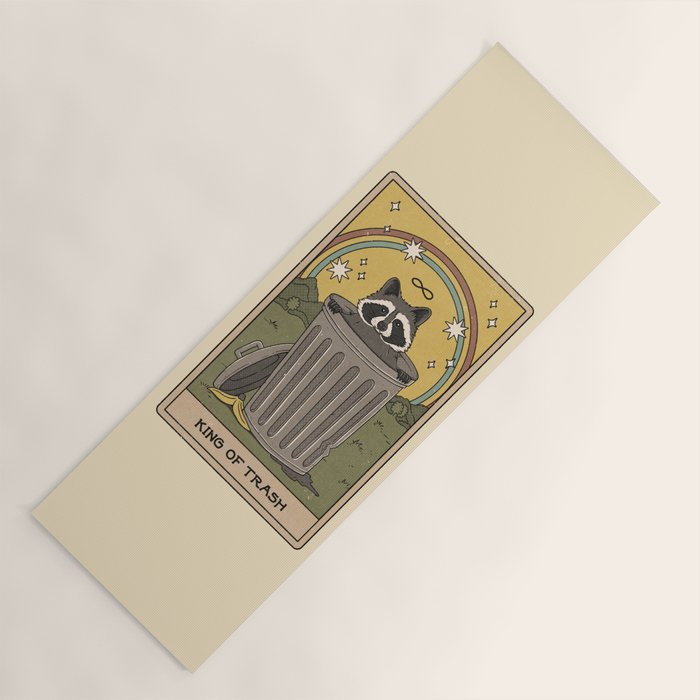 King of Trash Yoga Mat Gallery Image 1