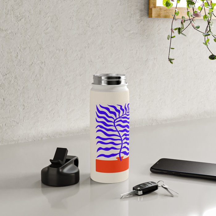 Wild Leaves: Matisse Edition Water Bottle Gallery Image 4