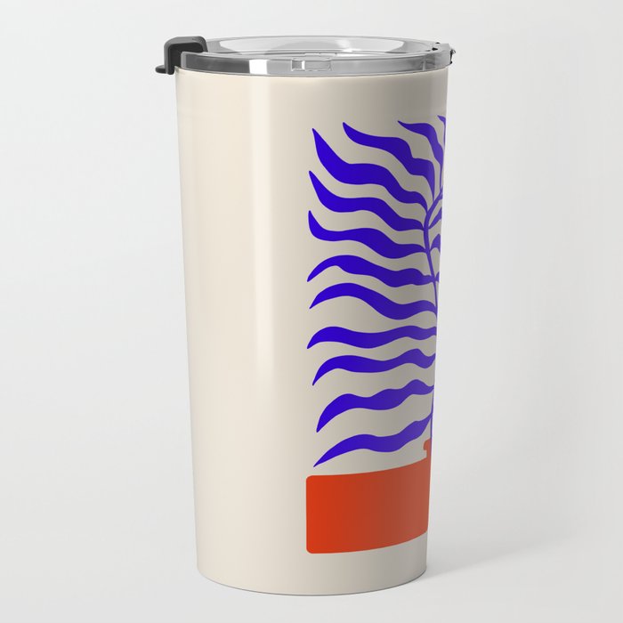 Wild Leaves: Matisse Edition Travel Mug Gallery Image 3