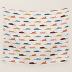 Lazy Cat Pattern Wall Tapestry Gallery Image 4