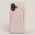 "Your Presence Matters" iPhone Case Gallery Image 1