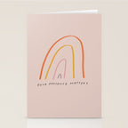 "Your Presence Matters" Stationery Card Gallery Image 2