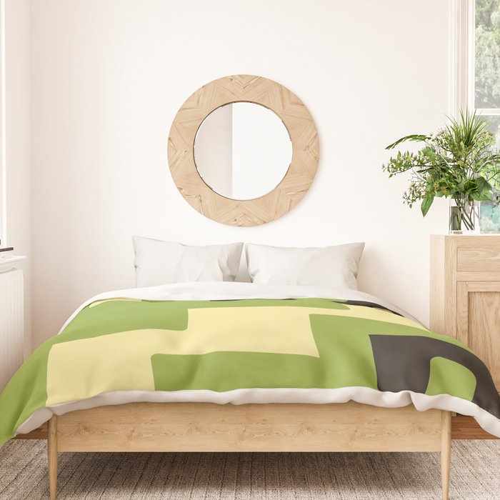 Modern Abstract Minimal Shapes 148 Duvet Cover Gallery Image 3