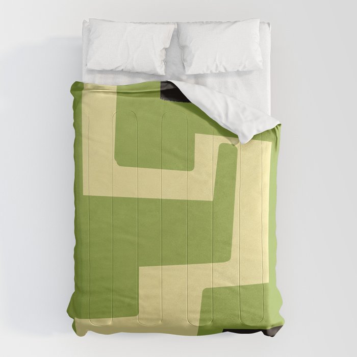 Modern Abstract Minimal Shapes 148 Comforter Gallery Image 6