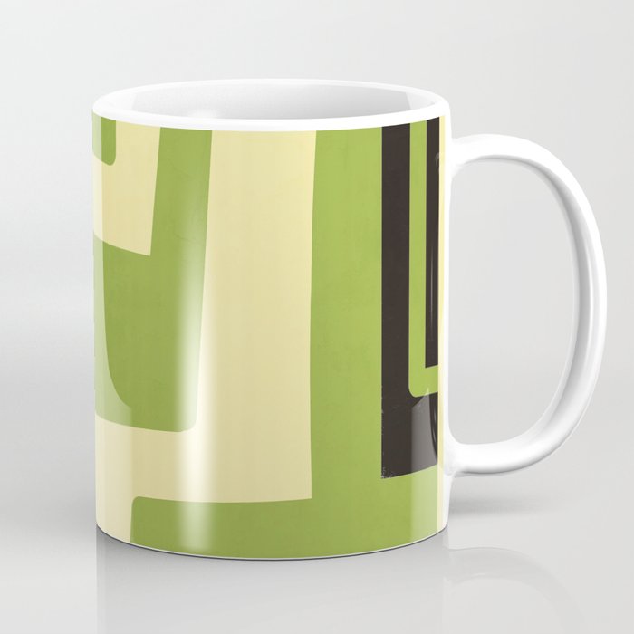 Modern Abstract Minimal Shapes 148 Coffee Mug Gallery Image 1