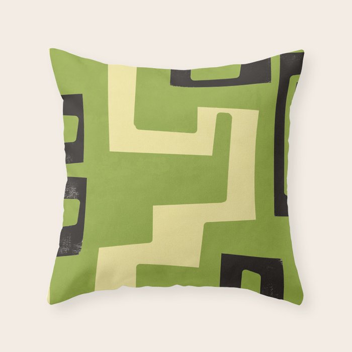 Modern Abstract Minimal Shapes 148 Throw Pillow Gallery Image 6