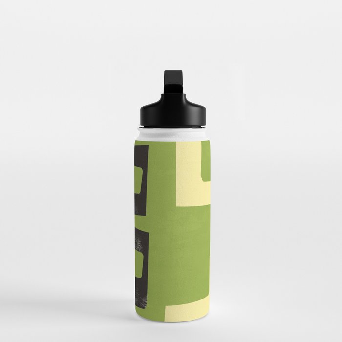 Modern Abstract Minimal Shapes 148 Water Bottle Gallery Image 3