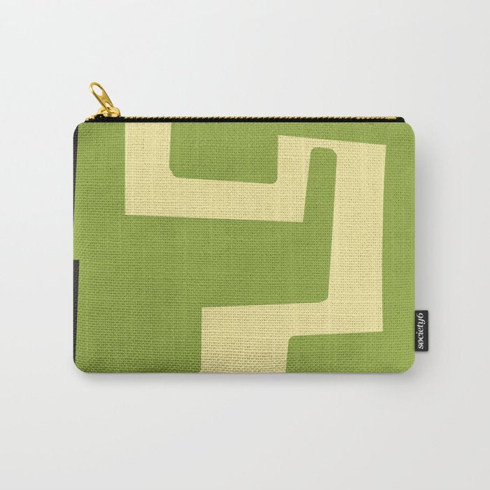 Modern Abstract Minimal Shapes 148 Carry All Pouch Gallery Image 1