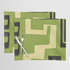 Modern Abstract Minimal Shapes 148 Placemat Gallery Image 1