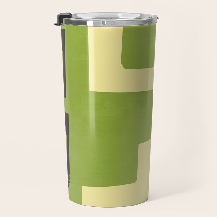 Modern Abstract Minimal Shapes 148 Travel Mug Gallery Image 3