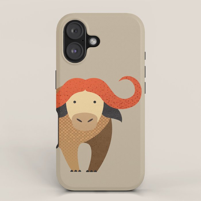 Whimsy Cape Buffalo II iPhone Case Gallery Image 1
