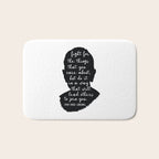 Ruth Bader Ginsburg Quote Bath Mat Gallery Image 1