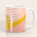 Wholeness Over Perfection | Waves Hand Lettering Design Coffee Mug Gallery Image 1