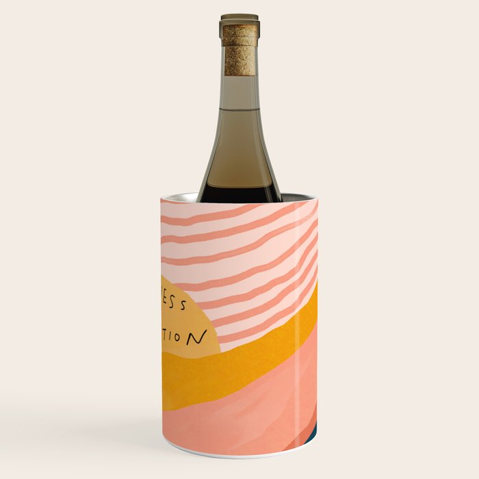 Wholeness Over Perfection | Waves Hand Lettering Design Wine Chiller Gallery Image 3