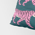 Fierce: Night Race Pink Tiger Edition Pillow Sham Gallery Image 4
