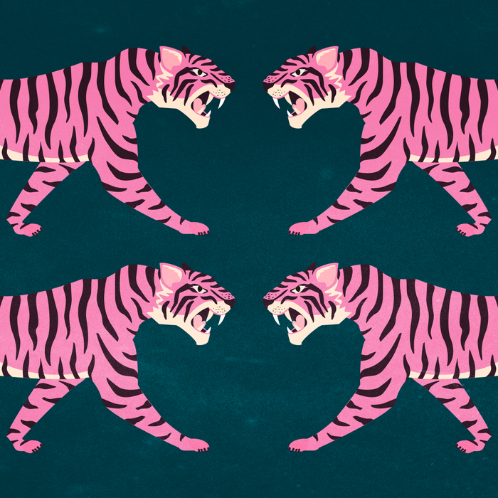Fierce: Night Race Pink Tiger Edition Coffee Mug Gallery Image 2