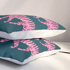 Fierce: Night Race Pink Tiger Edition Pillow Sham Gallery Image 3