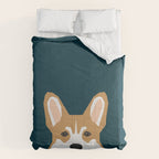 Teagan - Corgi Welsh Corgi gift phone case design for pet lovers and dog people Comforter Gallery Image 6