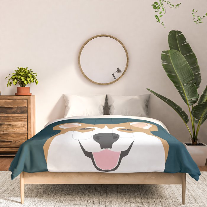 Teagan - Corgi Welsh Corgi gift phone case design for pet lovers and dog people Comforter Gallery Image 3