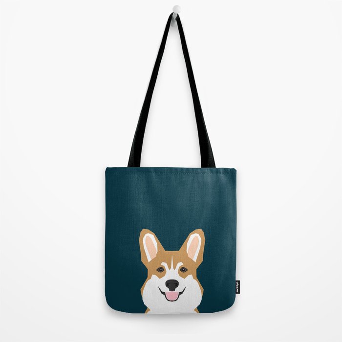 Teagan - Corgi Welsh Corgi gift phone case design for pet lovers and dog people Tote Bag Gallery Image 2