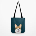 Teagan - Corgi Welsh Corgi gift phone case design for pet lovers and dog people Tote Bag Gallery Image 2