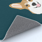 Teagan - Corgi Welsh Corgi gift phone case design for pet lovers and dog people Rug Gallery Image 4