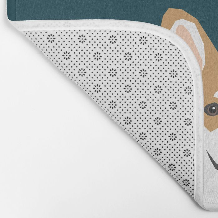 Teagan - Corgi Welsh Corgi gift phone case design for pet lovers and dog people Bath Mat Gallery Image 2