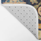 Mahal Floral Vintage Persian Runner Rug Print Bath Mat Gallery Image 2