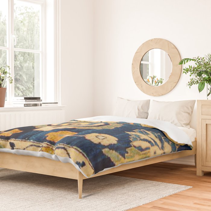 Mahal Floral Vintage Persian Runner Rug Print Duvet Cover Gallery Image 2