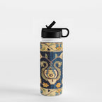 Mahal Floral Vintage Persian Runner Rug Print Water Bottle Gallery Image 1