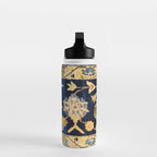 Mahal Floral Vintage Persian Runner Rug Print Water Bottle Gallery Image 3