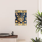 Mahal Floral Vintage Persian Runner Rug Print Poster Gallery Image 2