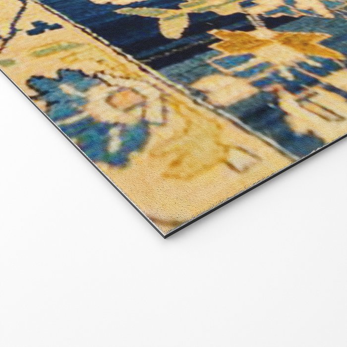 Mahal Floral Vintage Persian Runner Rug Print Welcome Mat Gallery Image 2