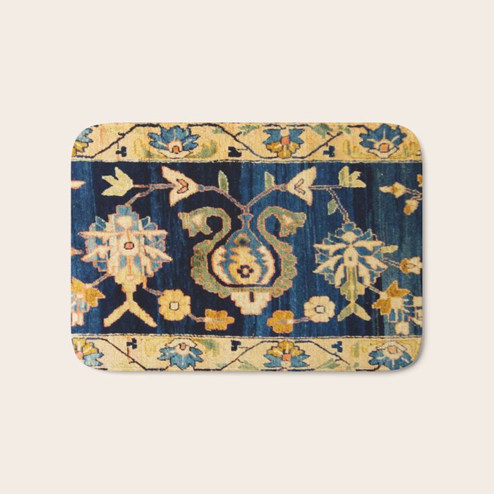 Mahal Floral Vintage Persian Runner Rug Print Bath Mat Gallery Image 1