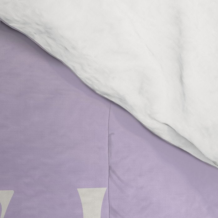 You Are Doing Great Lavender Gradient Comforter Gallery Image 4