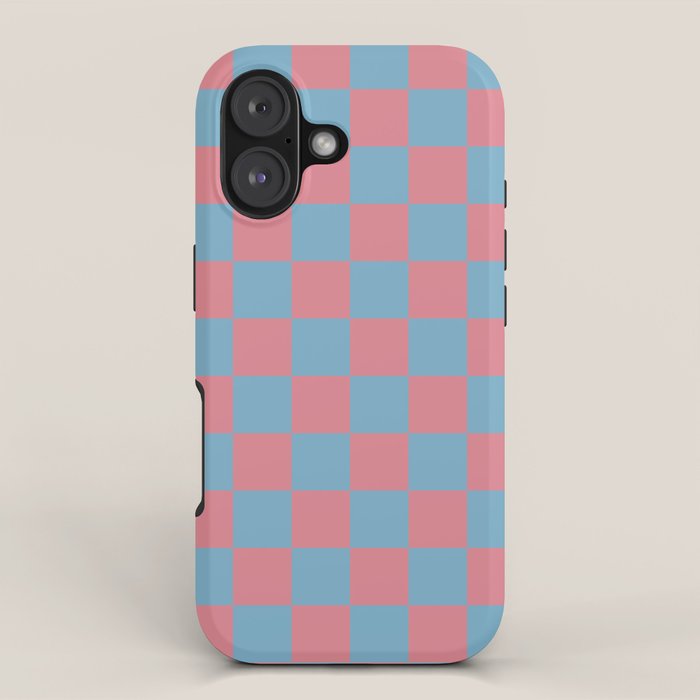 Cool Eclectic Revival Checks iPhone Case Gallery Image 1